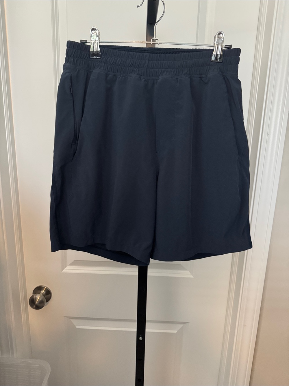 lululemon athletica Men's Dark Blue Athletic Shorts